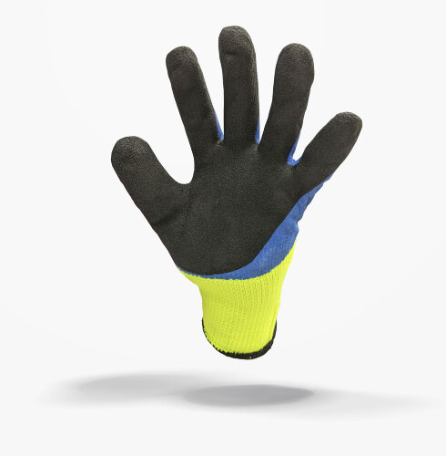 Перчатки обливные рабочие утепленные акриловые
