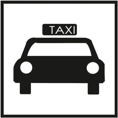 Знак PP12 Такси