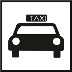 Знак PP12 Такси
