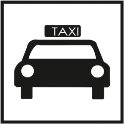 Знак PP12 Такси