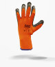 Перчатки оранжевые рабочие LF41 (полиэстер + латекс)