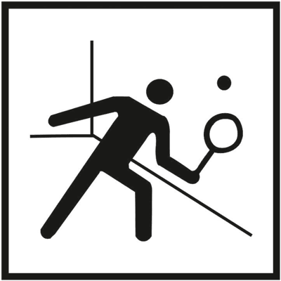 Знак PP48 Сквош/ракетбол