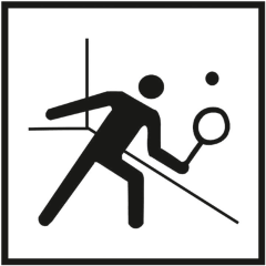 Знак PP48 Сквош/ракетбол