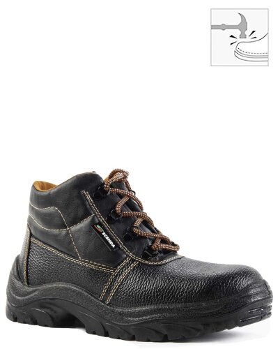 Ботинки кожаные СТИКС ПУ с МП