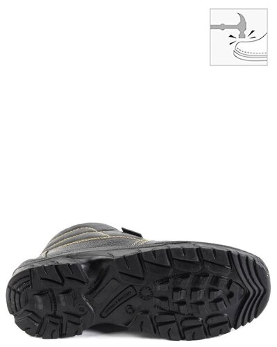 Ботинки кожаные СТИКС ПУ с МП