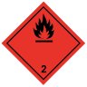 Знак Воспламеняющиеся газы класс 2.1