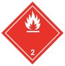 Знак Воспламеняющиеся газы класс 2.1