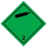 Знак Невоспламеняющиеся нетоксичные газы класс 2.2