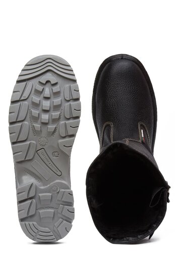 Сапоги кожаные утепленные СТИКС ПУ/ТПУ, металлический подносок