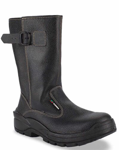 Сапоги рабочие СТИКС ПУ, металлический подносок, натуральная кожа