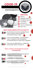 Плакат COVID-19 коронавирус