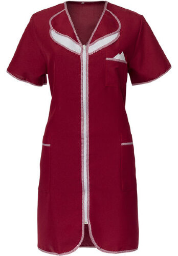 Халат Классика габардин бордо