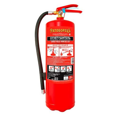 Огнетушитель ОВЭ-5(з)-АВCЕ-01 (Ратоборец)
