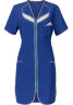 Халат Классика габардин василёк
