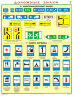 Комплект плакатов: Дорожные знаки, 8 листов