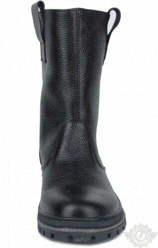 Сапоги "Титан" утепленные черные (натуральная кожа)