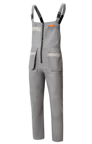 Полукомбинезон "Профессионал-2" темно-серый со светло-серым