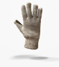 Перчатки шерстяные Песец со спилковым наладонником арт.П1980-1