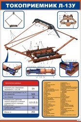 Плакат Токоприемник Л-13У