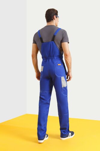 Полукомбинезон "Профессионал-2" василек светло-серый