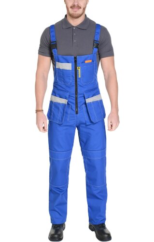 Полукомбинезон "Профессионал-2" василек светло-серый