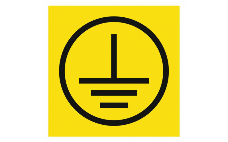 Знак Т26-02 Заземление