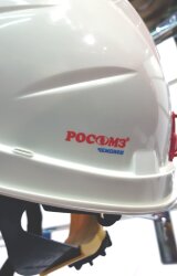 Каска строительная "Биот" с храповым механизмом белая