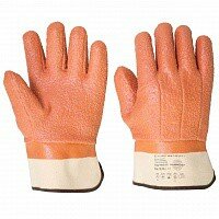 Перчатки рабочие зимние покрытые мягким и гибким ПВХ с неабразивной крошкой
