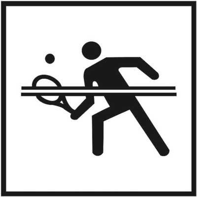 Знак PP47 Теннис