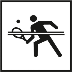 Знак PP47 Теннис