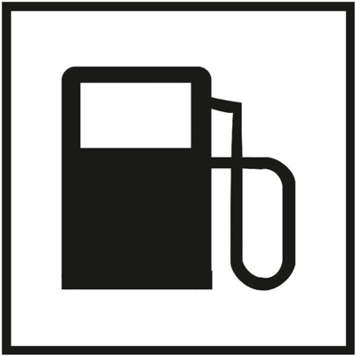 Знак PP09 Заправочная станция