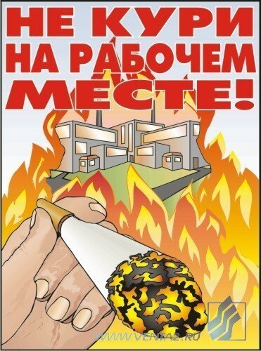 Комплект плакатов: Пожарная безопасность, 10 штук