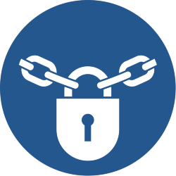 Знак M028 Держать запертым