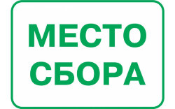 Знак VS100-03 Место сбора