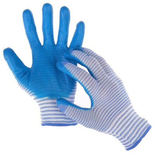 Перчатки нейлоновые с нитриловым покрытием Матрос
