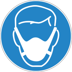 Знак Человек в медицинской маске