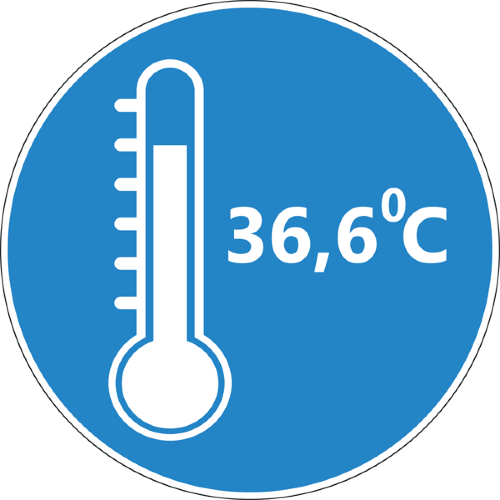 Знак Градусник