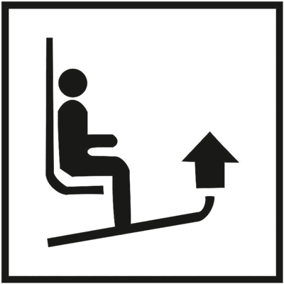 Знак PP43 Приподнимите носки лыж