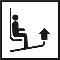 Знак PP43 Приподнимите носки лыж