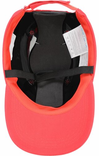 Каскетка защитная красная