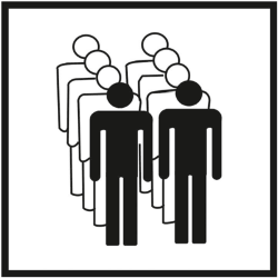 Знак PP41 Держитесь по двое