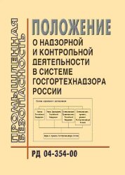 РД 04-354-00  Положение о надзорной и контрольной деятельности в системе Госгортехнадзора России