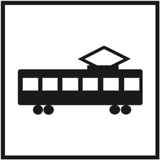 Знак PP04 Трамвай