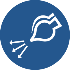 Знак M044 Включить подачу воздуха