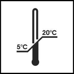 Знак Ограничение температуры