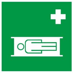 Знак EC02 Средства выноса (эвакуации) пораженных