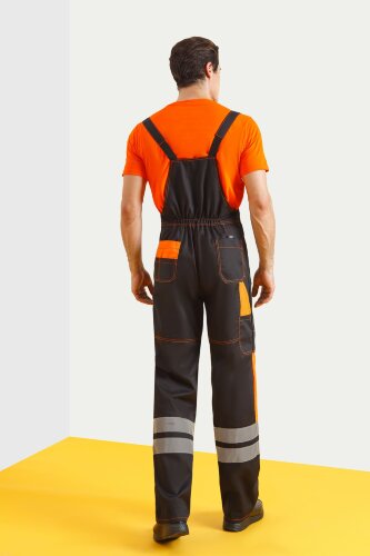 Костюм "Профессионал-2" с СВП (СОП) черно-оранжевый