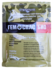 Гемоспас БИО кровоостанавливающее средство, гранулы 15 гр