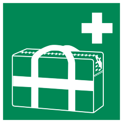 Знак E027 Медицинская сумка (чемодан)