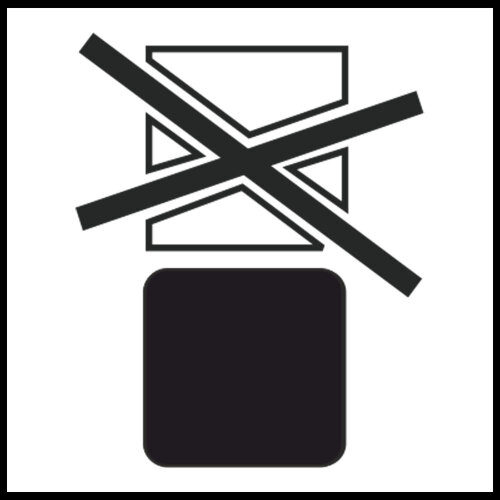 Знак Штабелировать запрещается